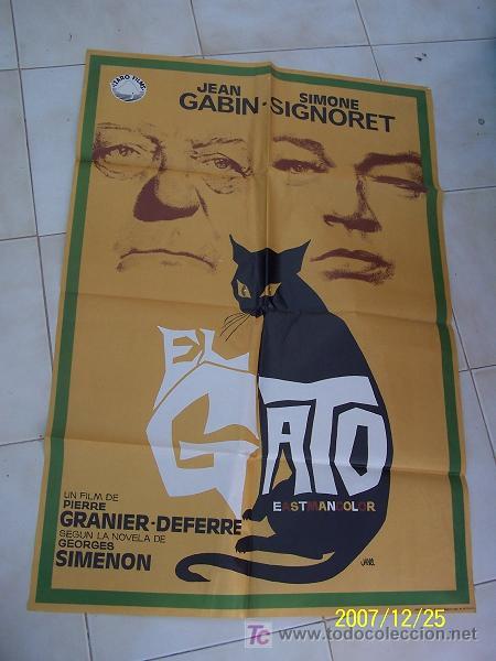 Cinema: EL GATO -1971- MEDIDAS: 100 X 70 CM.