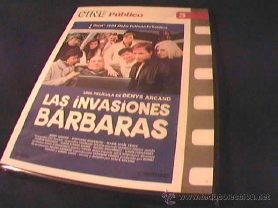 Cin&eacute;ma: LAS INVASIONES BARBARAS. DVD DE LA PELICULA DE DENYS ARCAND. OSCAR A LA MEJOR PELICULA EXTRANJERA.