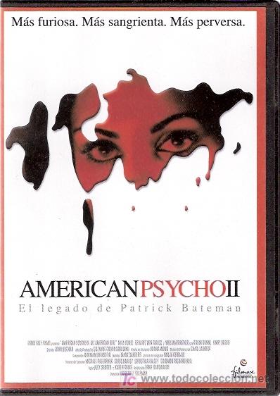 Cine: CINE - PELICULAS EN DVD - AMERICAN PSYCHO II - TERROR