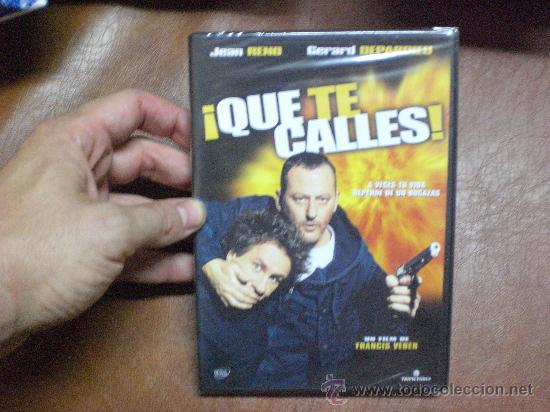 Cinema: DVD ORIGINAL NUEVA SIN EXTRENAR PRECINTADA PELICULA: &iexcl;Que te calles! (j. Reno, G. Depardieu )