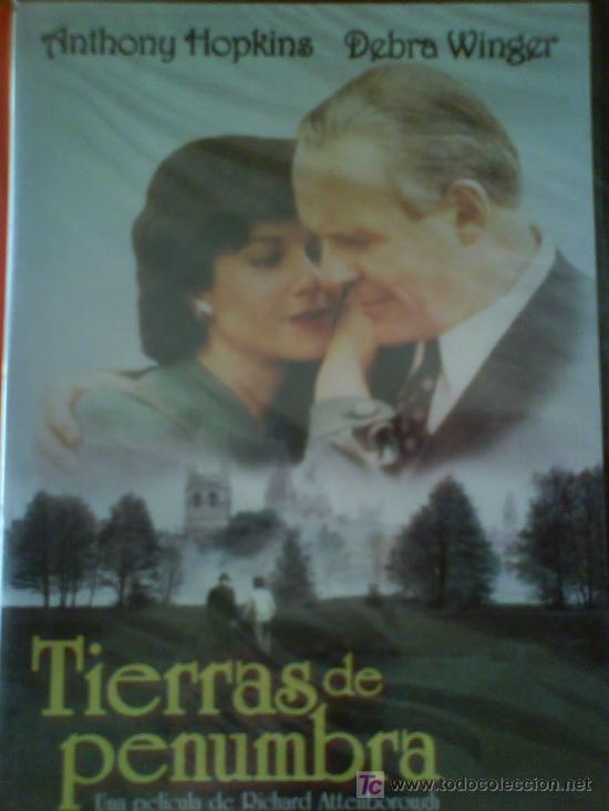 Cine: TIERRAS DE PENUMBRA de Attenborough con Anthony Hopkins, Debra Winger... DVD
