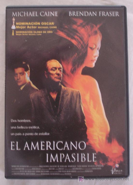 Kino: EL AMERICANO IMPASIBLE - MICHAEL CAINE - BRENDAN FRASER - DVD.