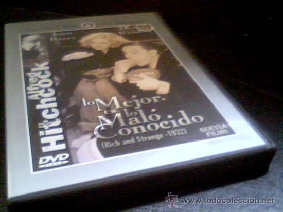 Cine: LO MEJOR ES LO MALO CONOCIDO. (RICH AND STRANGE-1932). DVD DE LA PELICULA DE ALFRED HITCHOCK