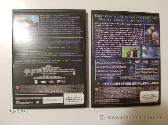Cine: 2 DVD PELICULAS MATRIX - Foto 2