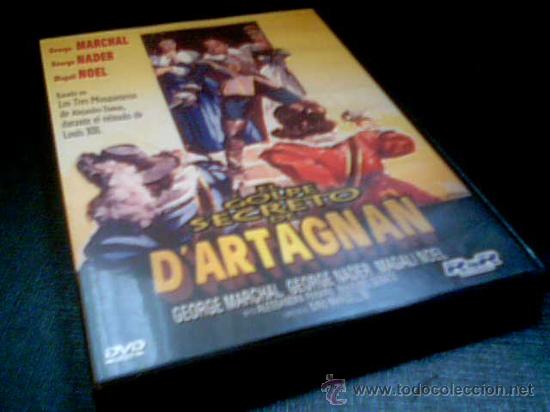 Cinema: EL GOLPE SECRETO DE D'ARTAGNAN. DVD DE LA PELICULA BASADA EN LOS 3 MOSQUETEROS.