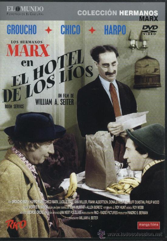 Cine: LOS HERMANOS MARX  EL HOTEL DE LOS LIOS