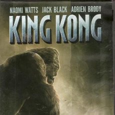 Cine: PELÍCULA EN DVD KING KONG, DE PETER JACKSON. CON NAOMI WATTS, JACK BLACK Y ADRIEN BRODY. ORIGINAL.. Lote 22513433