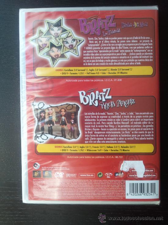 DVD Bratz Estrelando com Estilo - Rock Angelz 2 Filmes