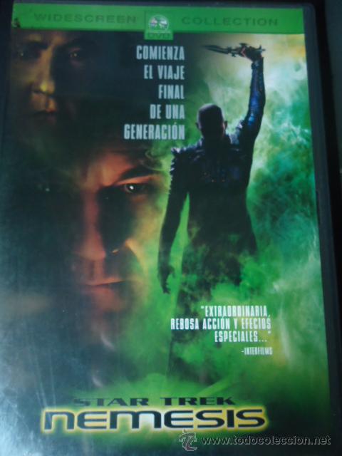 Cine: STAR TREK NEMESIS , COMIENZA EL VIAJE FINAL DE UNA GENERACION, DVD