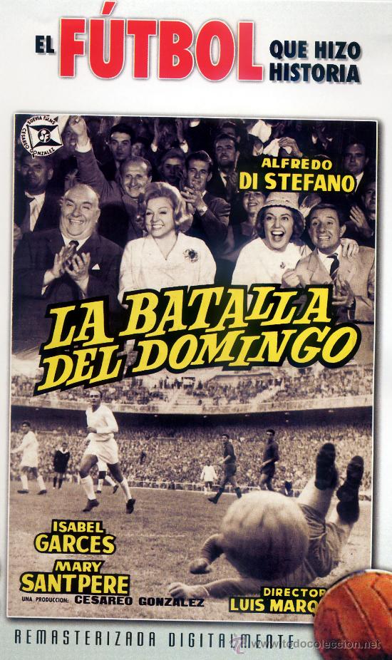 Cine: LA BATALLA DEL DOMINGO 1963 (DVD PRECINTADO) ALFREDO DI STEFANO ISABEL GARCES  (COMEDIA DE FUTBOL)