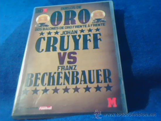 Cinema: CRUYFF VS BECKENBAUER. DUELOS DE ORO. DVD. BALLON D'OR. MARCA. 2006.