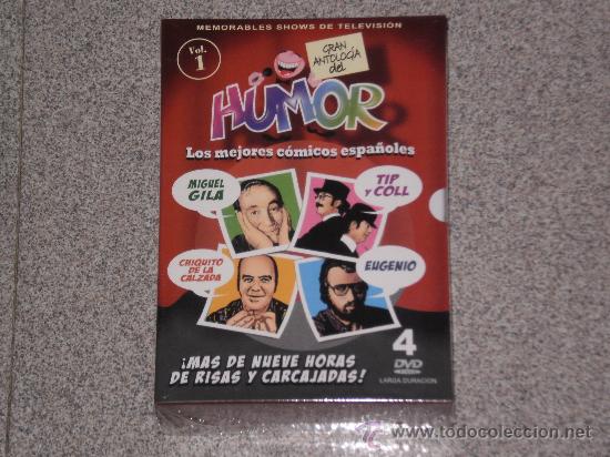 Cine: GRAN ANTOLOGIA DEL HUMOR ( VOL 1 ) , 4 DVD LARGA DURACI&Oacute;N , MAS DE 9 HORAS DE RISA , NUEVO PRECINTAD