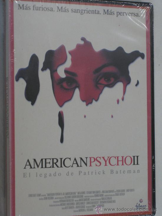 Cinema: DVD AMERICAN PSYCHO II EL LEGADO DE PATRICK BATEMAN FILMAX 2002 NUEVO Y PRECINTADA
