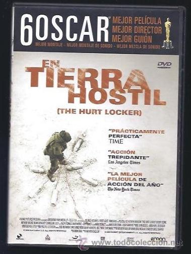 Cinema: 'En tierra hostil'. Cine b&eacute;lico. 6 Oscars de Hollywood. DeAPlaneta Video. Nueva con precinto.