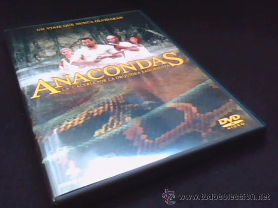 Cinema: ANACONDAS. UN VIAJE QUE NUNCA OLVIDARAN. DVD DE LA TERRORIFICA PELICULA. COLOR.