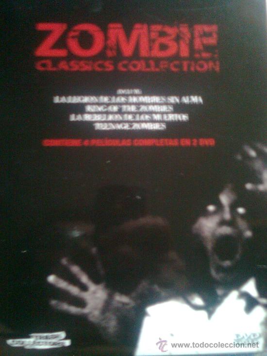Cine: Zombie Classics collection-Legion de los hombres sin alma-King,revolt,Teenage Zombies - ver