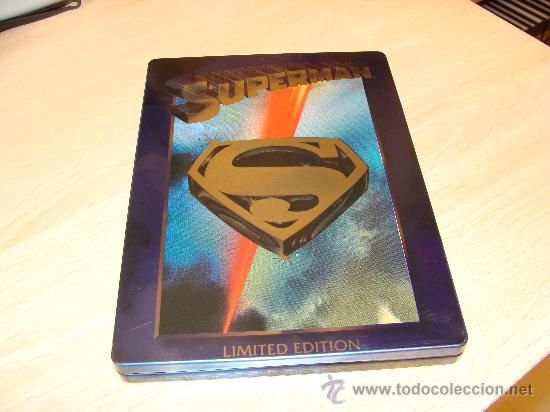 Cine: SUPERMAN- EDICION LIMITADA- ESTUCHE METALICO