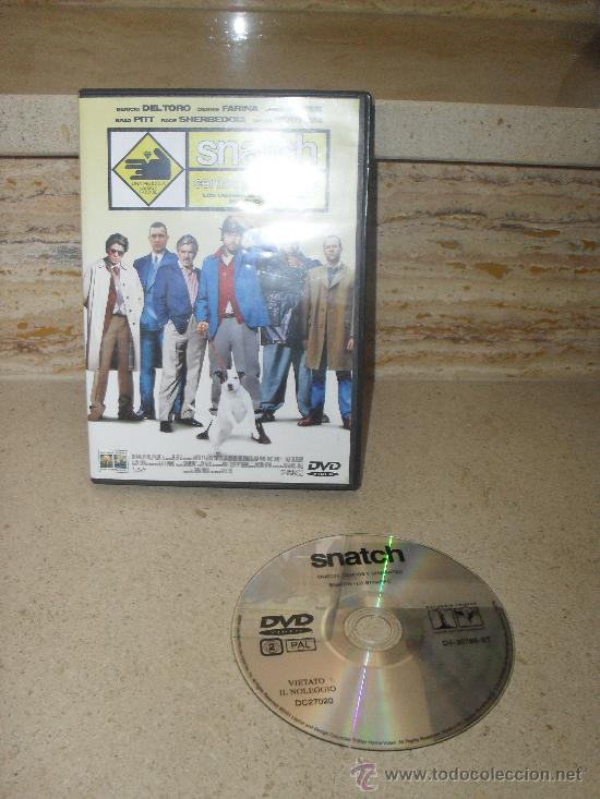 Cin&eacute;ma: SNATCH. CERDOS Y DIAMANTES. DVD. PELICULA. CASTELLANO.