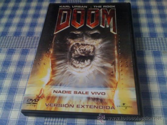 Cine: Doom (2005) - Versi&oacute;n Extendida - Pel&iacute;cula de Terror Cine en DVD como Nuevo - Foto 1