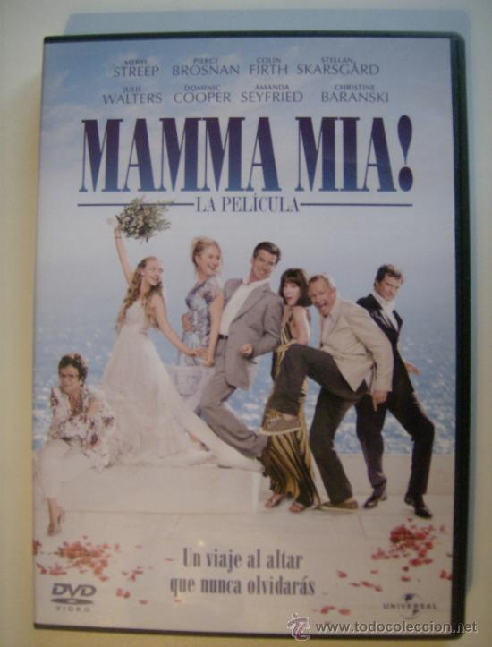 Cine: MAMMA MIA. UNIVERSAL, 2008. DVD.