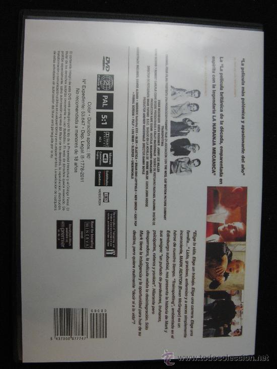 Cine: TRAINSPOTTING DVD - Foto 2