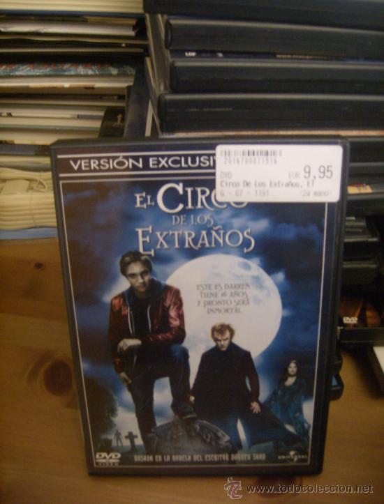 Cine: EL CIRCO DE LOS EXTRA&Ntilde;OS. DVD. - Foto 1