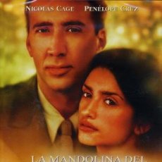 Cine: LA MANDOLINA DEL CAPITAL CORELLI * DVD * PRECINTADO * NICOLAS CAGE / PENELOPE CRUZ. Lote 31194768