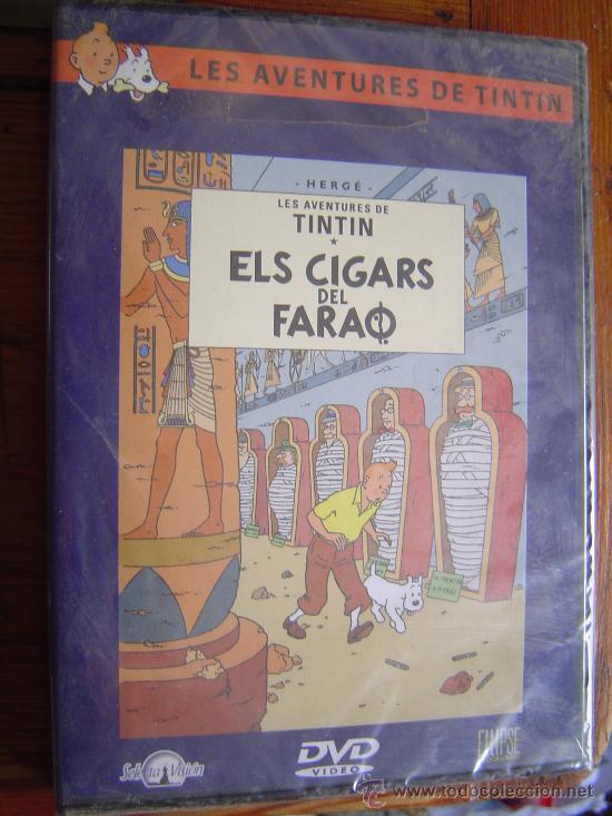Cine: Video DVD. Les Aventures de Tintin.Els Cigars del Farao. ( Catal&aacute;n )