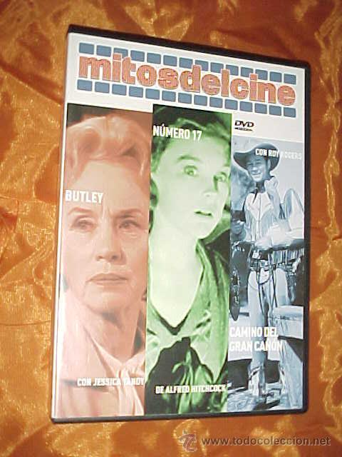 Cin&eacute;ma: BUTLEY. NUMERO 17. CAMINO DEL GRAN CA&Ntilde;ON. MITOSDELCINE. DVD