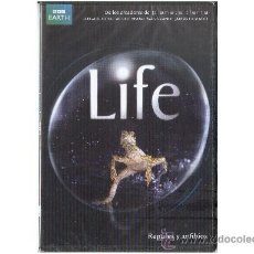 Cine: LIFE - REPTILES Y ANFIBIOS DVD NUEVO PRECINTADO BBC EARTH 2011. Lote 31728980