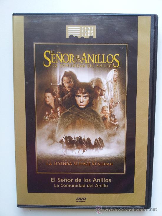 Cine: EL SE&Ntilde;OR DE LOS ANILLOS (LA COMUNIDAD DEL ANILLO). DVD