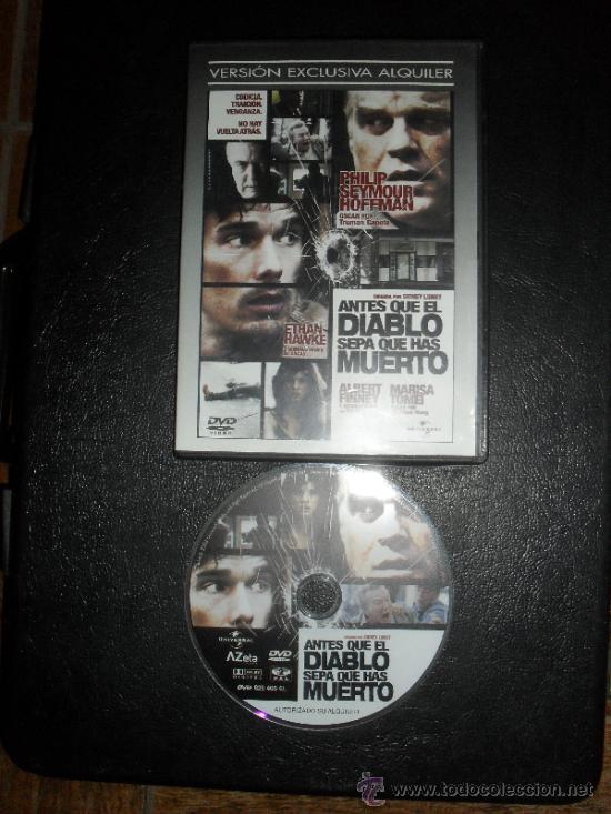 Cin&eacute;ma: ANTES QUE EL DIABLO SEPA QUE HAS MUERTO. DVD. PELICULA. CASTELLANO.