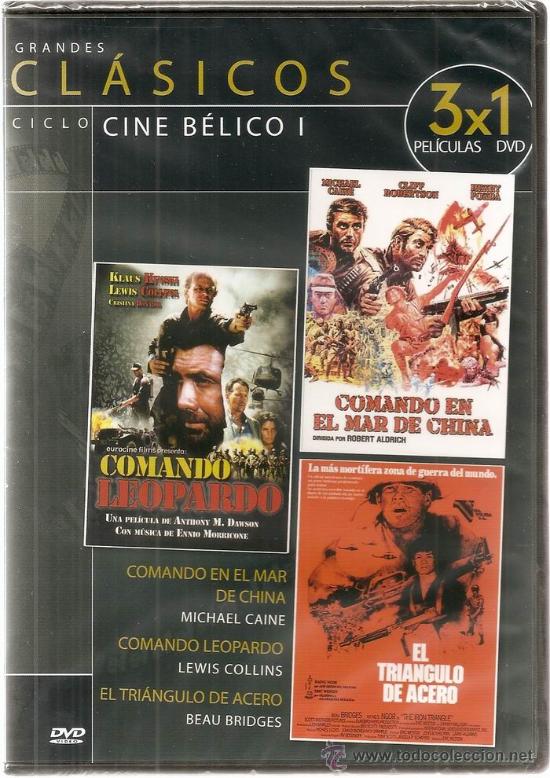 Cine: Comando en el mar de china. Comando leopardo. El tri&aacute;ngulo de acero