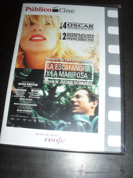 Cine: LA ESCAFANDRA Y LA MARIPOSA. CINE PUBLICO. RENFE. DVD. PELICULA. CASTELLANO.
