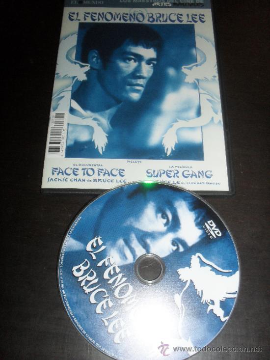 Cine: EL FENOMENO DE BRUCE LEE. EL MUNDO. ARTES MARCIALES. DVD. PELICULA. CASTELLANO.