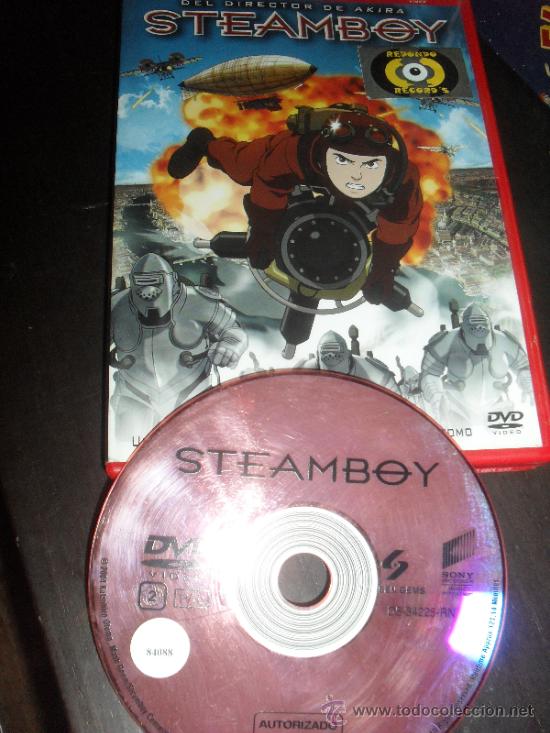 Cine: STEAMBOY. DEL DIRECTOR DE AKIRA. DVD. PELICULA.CASTELLANO. manga