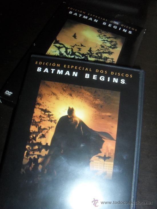 batman begins. edicion especial. 2 discos. dvd. - Compra venta en  todocoleccion