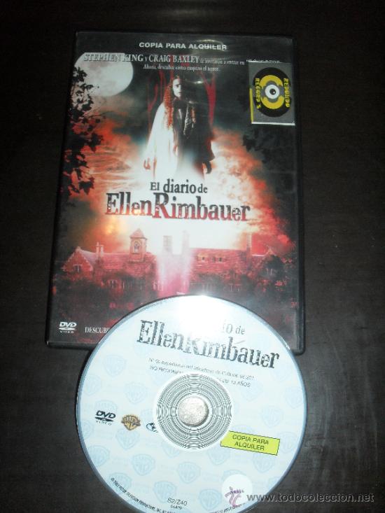 Cinema: EL DIARIO DE ELLEN RIMBAUER. TERROR. DVD. PELICULA. CASTELLANO.