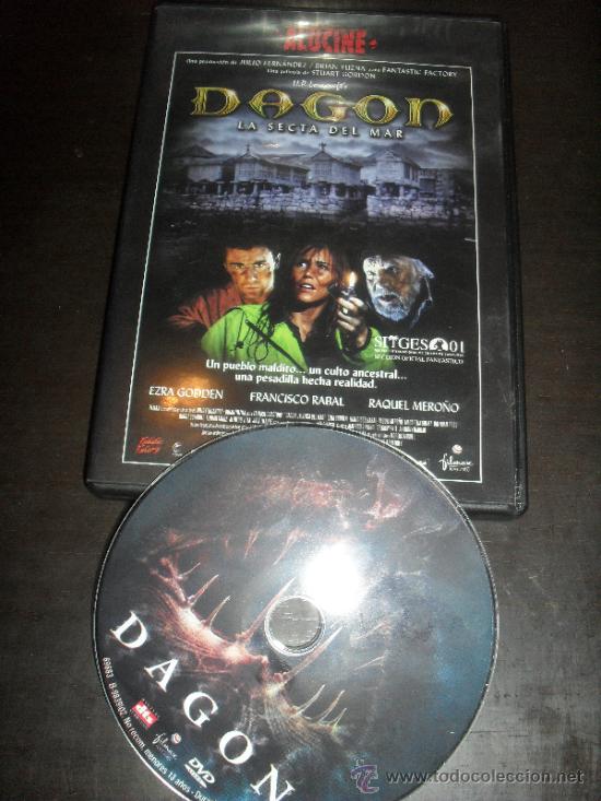Cine: DAGON LA SECTA DEL MAR. COLECCION ALUCINE. TERROR. DVD. PELICULA. CASTELLANO.