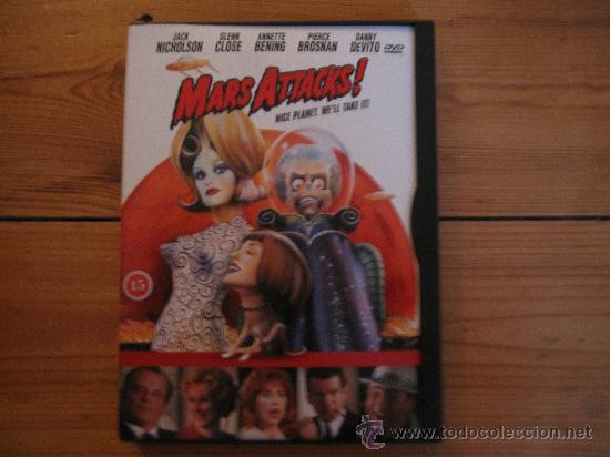 Cine: MARS ATTACKS ! Pel&iacute;cula DVD - Foto 1
