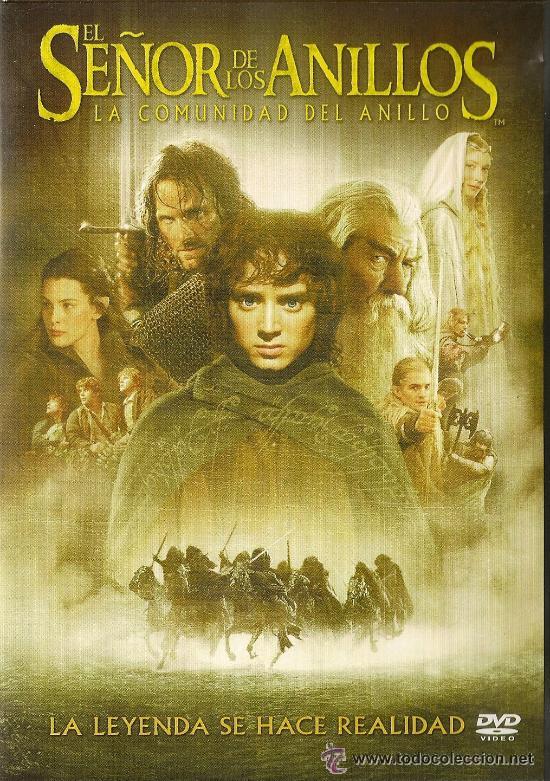 Cine: EL SE&Ntilde;OR DE LOS ANILLOS - LA COMUNIDAD DEL ANILLO 2 DVD