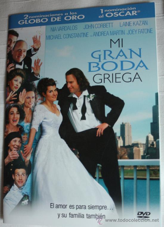 Cine: MI GRAN BODA GRIEGA . DVD
