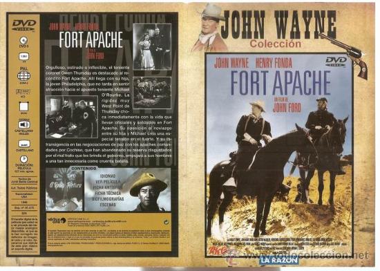 Cine: Fort Apache. Dir. John Ford. Colecci&oacute;n John Wayne - Foto 1
