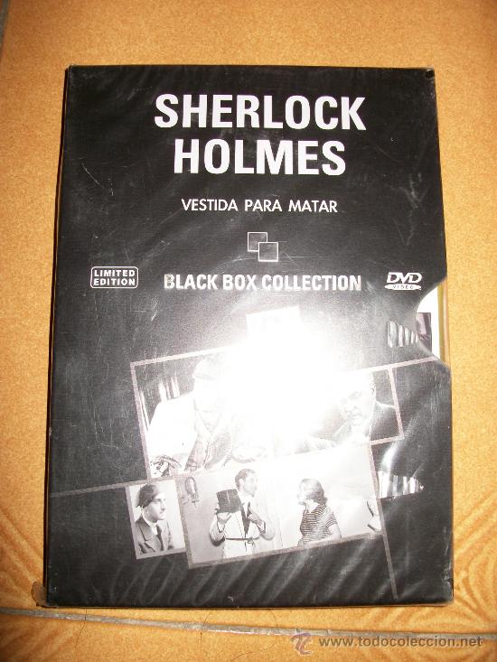 Cinema: VESTIDA PARA MATAR - SHERLOCK HOLMES - BLACK BOX COLLECTION - EDICION LIMITADA - PRECINTADA