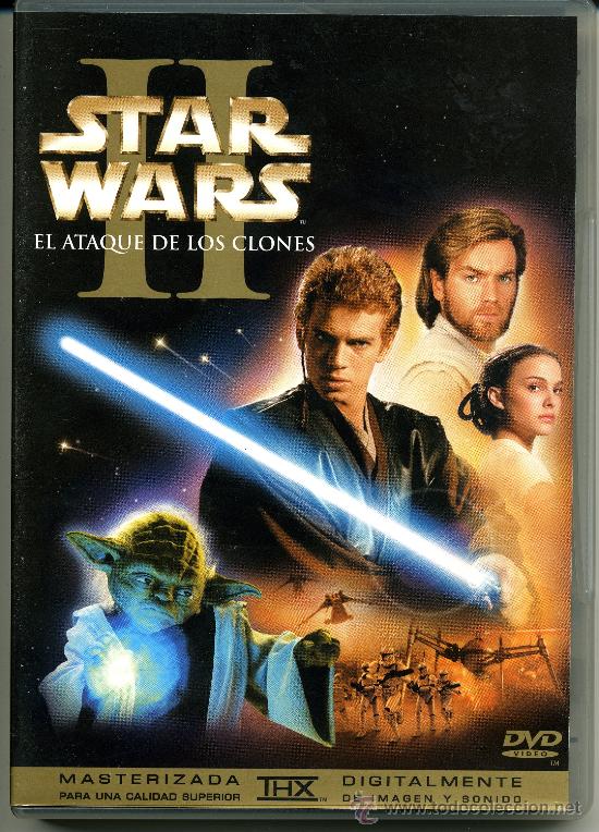 Cine: STAR WARS EL ATAQUE DE LOS CLONES - 2 DVD CON LIBRO - - Foto 1