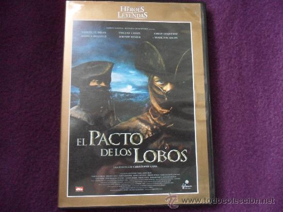 Cinema: EL PACTO DE LOS LOBOS. DVD DE LA PELICULA DE SAMUEL LE BIHAM, VICENT CASSEL, MONICA BELLUCCI... COLO