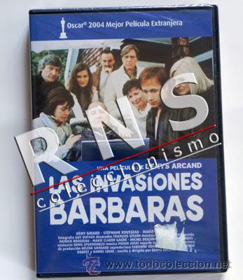 Cine: LAS INVASIONES B&Aacute;RBARAS - DVD PRECINTADO - OSCAR 2004 PEL&Iacute;CULA EXTRANJERA CINE DRAMA COMEDIA ARCAND