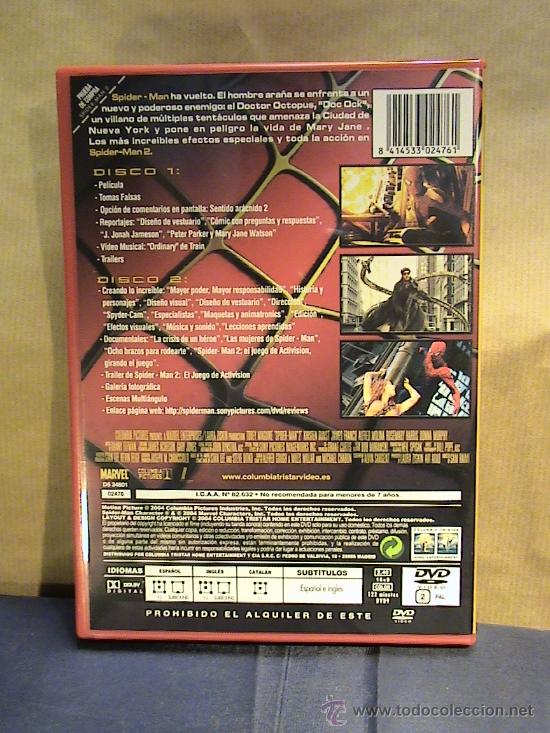 Cine: DVD SPIDERMAN 2 - Foto 2