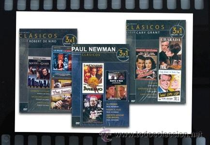Cine: clasicos robert de niro-1 dvd con 3 peliculas nacido para ganar-la noche y la ciudad-the swap