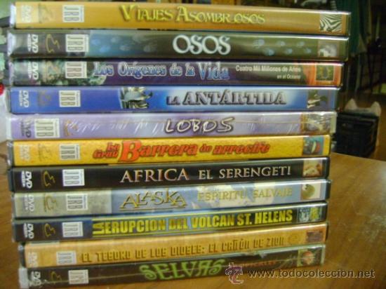 Cine: 12 DVD documentales IMAX animales JRB